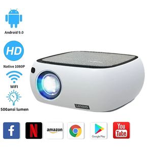 Lenovo Proyector Air H4, 500Ansi,Full HD, 1080P 4K Android 9...