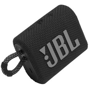 Bocina Bluetooth JBL GO 3 Portátil Impermeable IP67 Negro