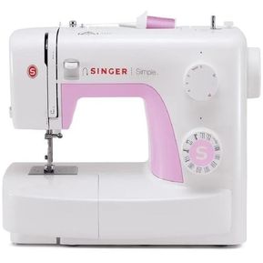 Máquina de coser recta Singer Simple 3223 portable blanca y...