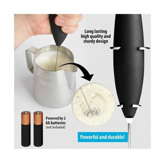 PRODUKT Batidor de leche, negro - IKEA