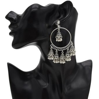 Nuevo Color De Oxidación De Bollywood Jhumka Jhumki Joyas De 