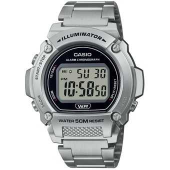 Reloj Casio W-800H-1AVCF Negro Para Caballero