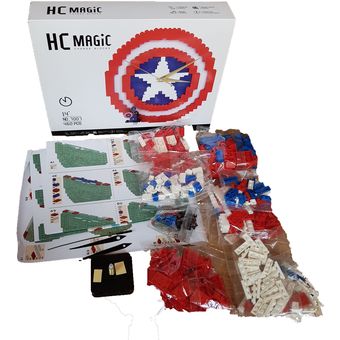 reloj lego capitan america