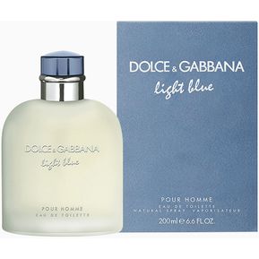 Perfume Light Blue Para Hombre De Dolce Gabbana EDT 200ML
