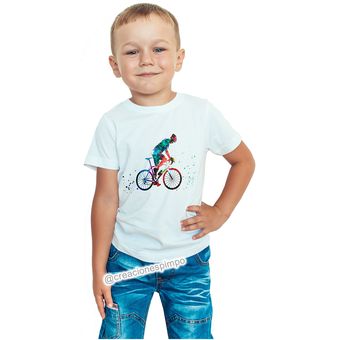 Camiseta Juvenil Hombre Ciclista Explosion 