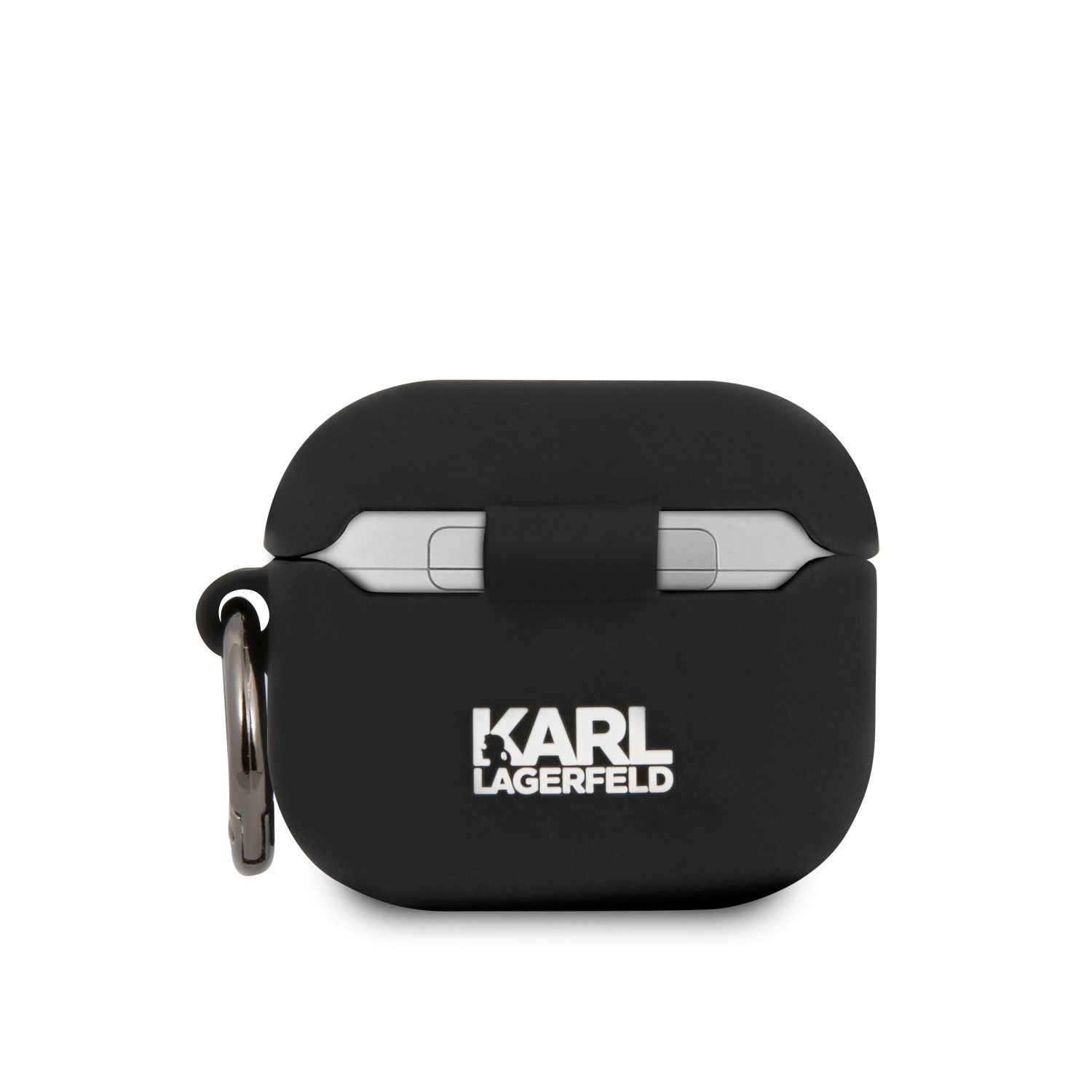 Funda Protector Estuche Karl Lagerfeld Silicon AirPods 3-Negro