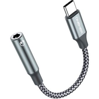Cable Adaptador Audífono USB C A Jack 3.5 Mm Galaxy iPad Pro