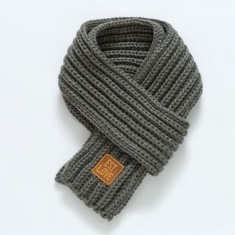 accesorios para mantener el calor chal de punto cálido para invierno bufanda para cuello barato COKK-bufanda para niños y niñas 