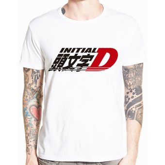 Camiseta de manga corta con estampado japonés para hombre manga corta y cuello redondo de Anime AE 