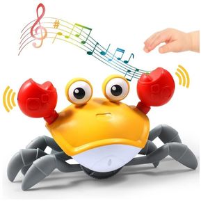 Juguete Cangrejo Musical Con Luces Para Bebes Niños Niñas