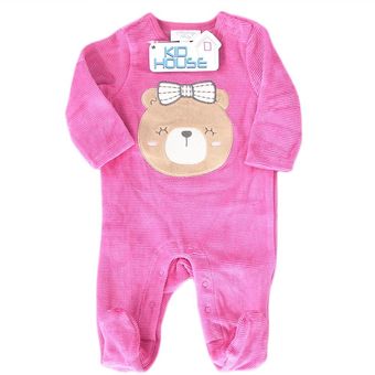 Pijama bebé niña - Fucsia osita | Linio Colombia - KI836TB1GWZL2LCO