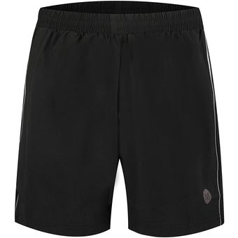 Shorts Deportivo Bermuda Hombre Secado Rápido Shorts De Playa Negro 