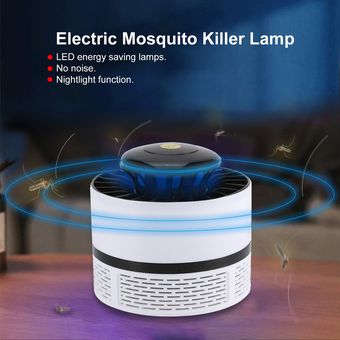 Trampa para insectos Bug eléctrica Mosquito Killer Lámpara LED de control de plagas de la lámpara Killer 