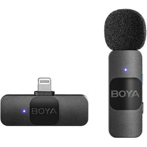 BOYA BY-V1 Microfono Omnidireccional para iPhone o iPad