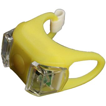 lámpara inteligente de seguridad de advertencia de manillar Amarillo 