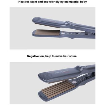 US Plug grande Iron Electric Corn Stigma Style Hair Curler tamaño 