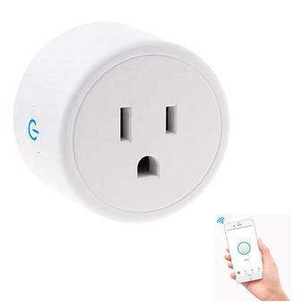 Smart Plug Enchufe Inteligente Wifi Trabaja con Alexa /Google Blanco