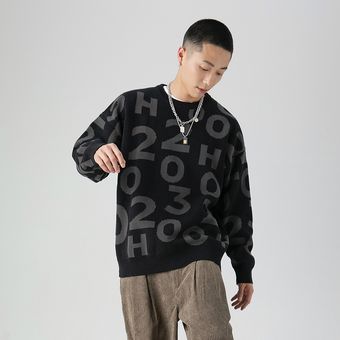 Sweater Hombre Suéter de punto de moda de hombre y -negro | Linio Colombia - GE063FA0RRRM5LCO