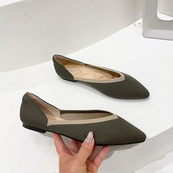 calzado único de moda, NAN JIU MOUNTAIN-zapatos de punto para mujer 