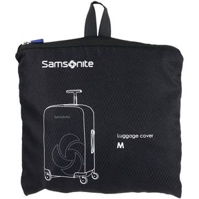 Funda Sam Foldable Luggage Cover M Black Mediana