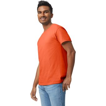 Camiseta Básica Naranja Neón