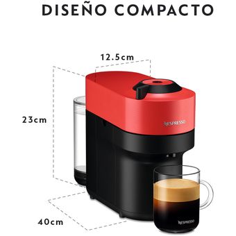 Aeroccino Nespresso 3 Rojo