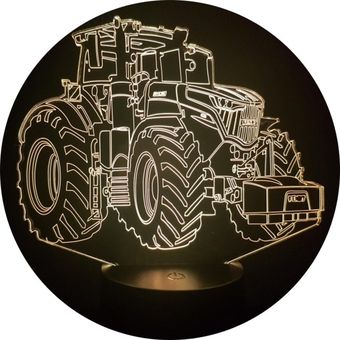 Generico - Lampara Led Acrilico Fendt tractor Agricola Campo