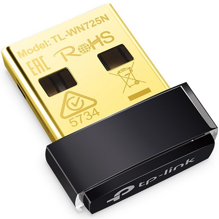 Tarjeta de Red Inalambrico USB Nano TP-Link TL-WN725N Banda de Alta Ganancia 150mbps Antena Interna