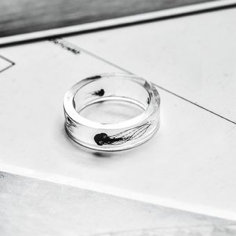 Nuevo Anillo De Resina De Estilo Marino Joyas De Fiesta De Y Nuevo Anillo De Resina De Estilo Marino Joyas De Fiesta De Y