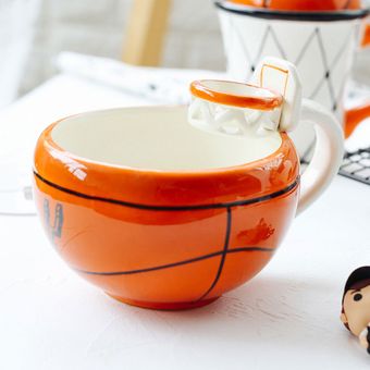 Taza Ceramica En Forma De Canasta De Basquetbol Baloncesto | Linio México -  HA412HL17E335LMX