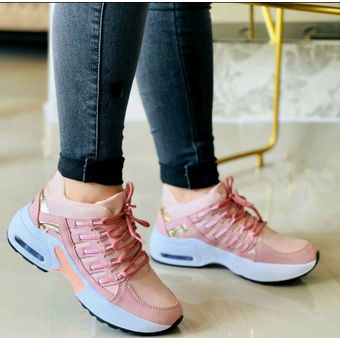 Zapatillas para caminar mujer - rosa GENERICO