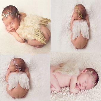 Accesorios de fotografía para recién nacido,alas de Ángel, 
