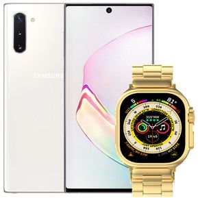 Samsung Galaxy Note 10 256GB Blanco + Smartwatch Ultra Gold...