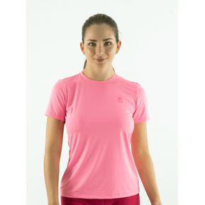 camiseta deportiva mujer, color oliva jaspe - racketball movil