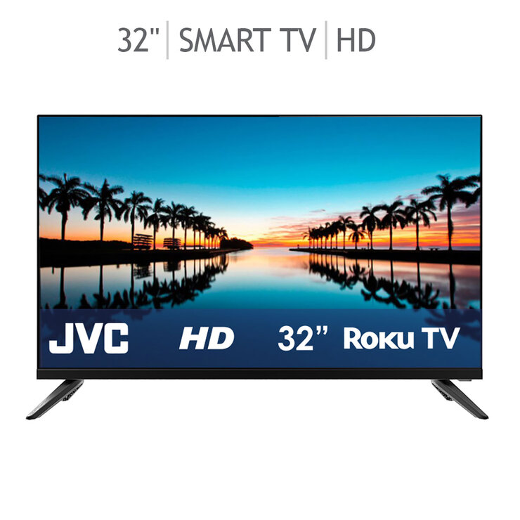 Pantalla JVC 32 Pulgadas HD Smart Roku SI32RF