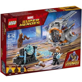 LEGO Marvel Super Heroes Avengers Infinity War Thors Weapon Quest 