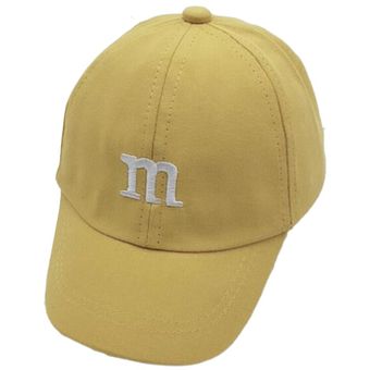 Chicos y niñas letras bordado gorra de béisbol sombrero infantil gorra de ocio 
