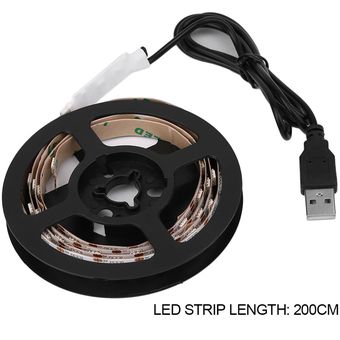 No-impermeable 5V 5050 RGB USB Control remoto LED lámpara de partido de luz 