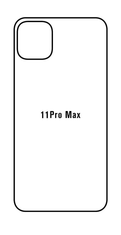 Mica Hidrogel Premium Frontal + Trasera Iphone 11 Pro Max