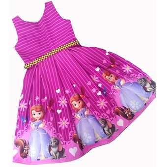 Vestido Para Niñas Princesita Sofia Petite Shop i505 Morado 