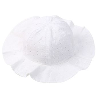 Sombrero de Sol de algodón con visera ancha para bebé,gorr 