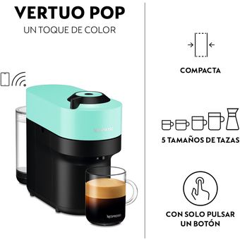 Coffee machine Nespresso Vertuo Pop Aqua Mint