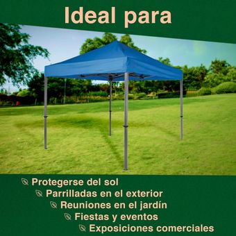 Carpa plegable de Acero 2x2 m para eventos de publicidad