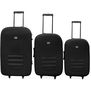 Set de 3 Maletas Blandas Negro