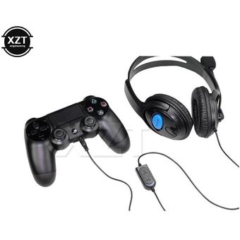 Para auriculares Sony PS4 con cable para Gaming Auriculares auriculares con micrófono Micrófono estéreo cena bajo para PlayStation 4 Gamers 