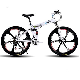 Bicicleta plegable con discount amortiguador