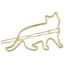 Horquillas para el pelo de gato Animal Gold Silver MULTI-A