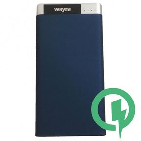 Batería Externa Wayra T20 Quick Charge 3.0 8000mah- Azul