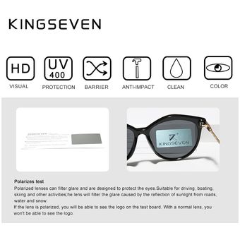 KINGSEVEN 2020 polarizadas gafas sol Mujer lente gafas de 