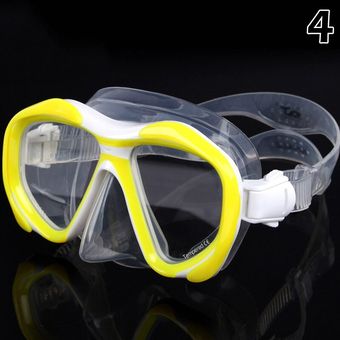 máscara de esnórquel antiniebla Gafas de natación de cristal templado para adultos vista panorámica LDF668 
